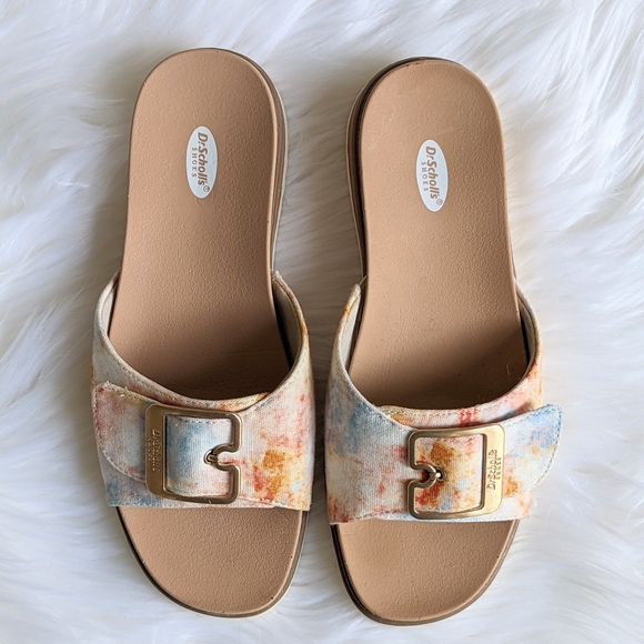 DR. SCHOLL'S ORIGINALIST 2 TIE DYE SLIDE SANDAL